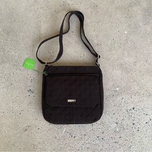 Vera Bradley Brown Zip Mailbag